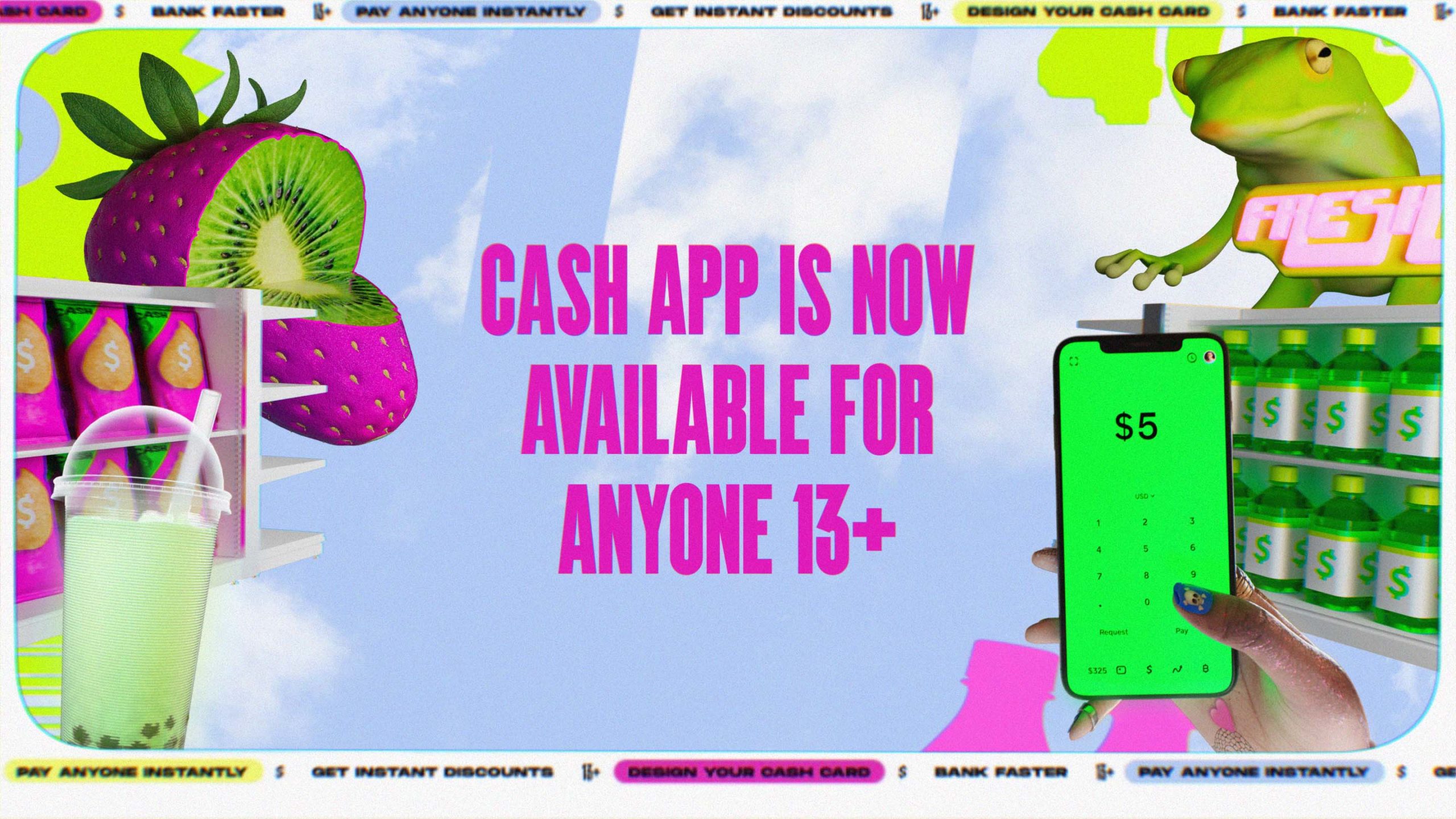 Cash App for Teens Builders Club Creative Production Studio